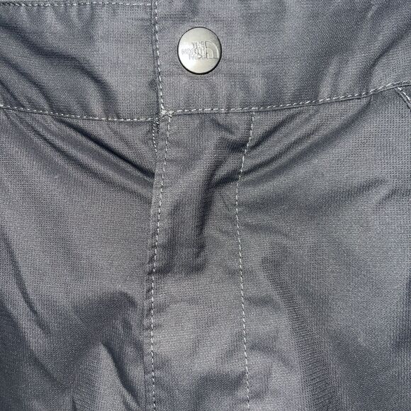 The North Face Boys EZ Grow Insulated Gray Adjustable Ski Snow Pants Sz L 14/16 - Picture 2 of 8